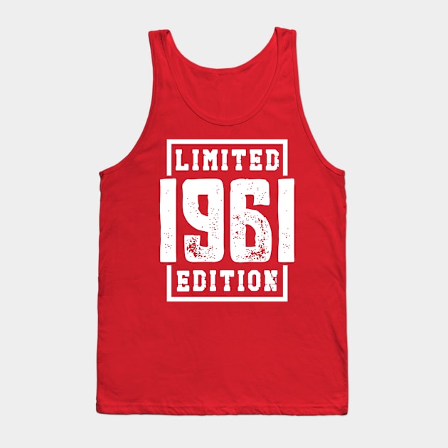 1961 Limited Edition Tank Top by colorsplash